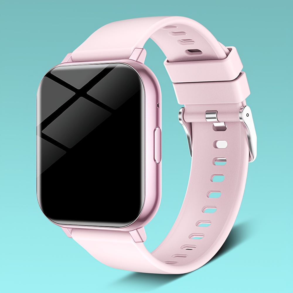 Smartwatch Watches Wallpaper - 1,83-inch HD vierkant scherm/Draadloze oproepen/260mAh batterij/Stemassistent/Wallpaper