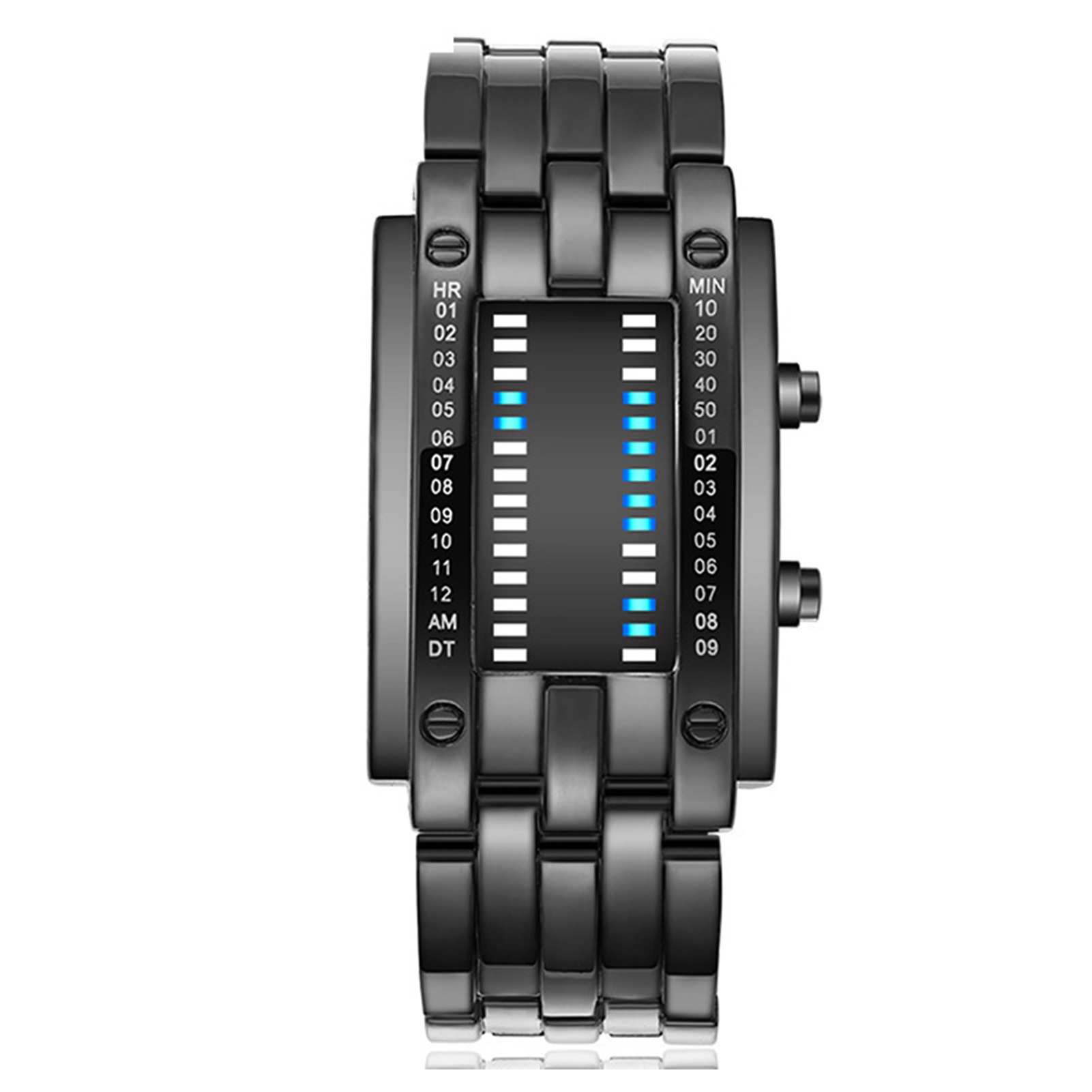 Smartwatch Premium Watches For Women - Premium binaire matrix blauwe LED digitaal