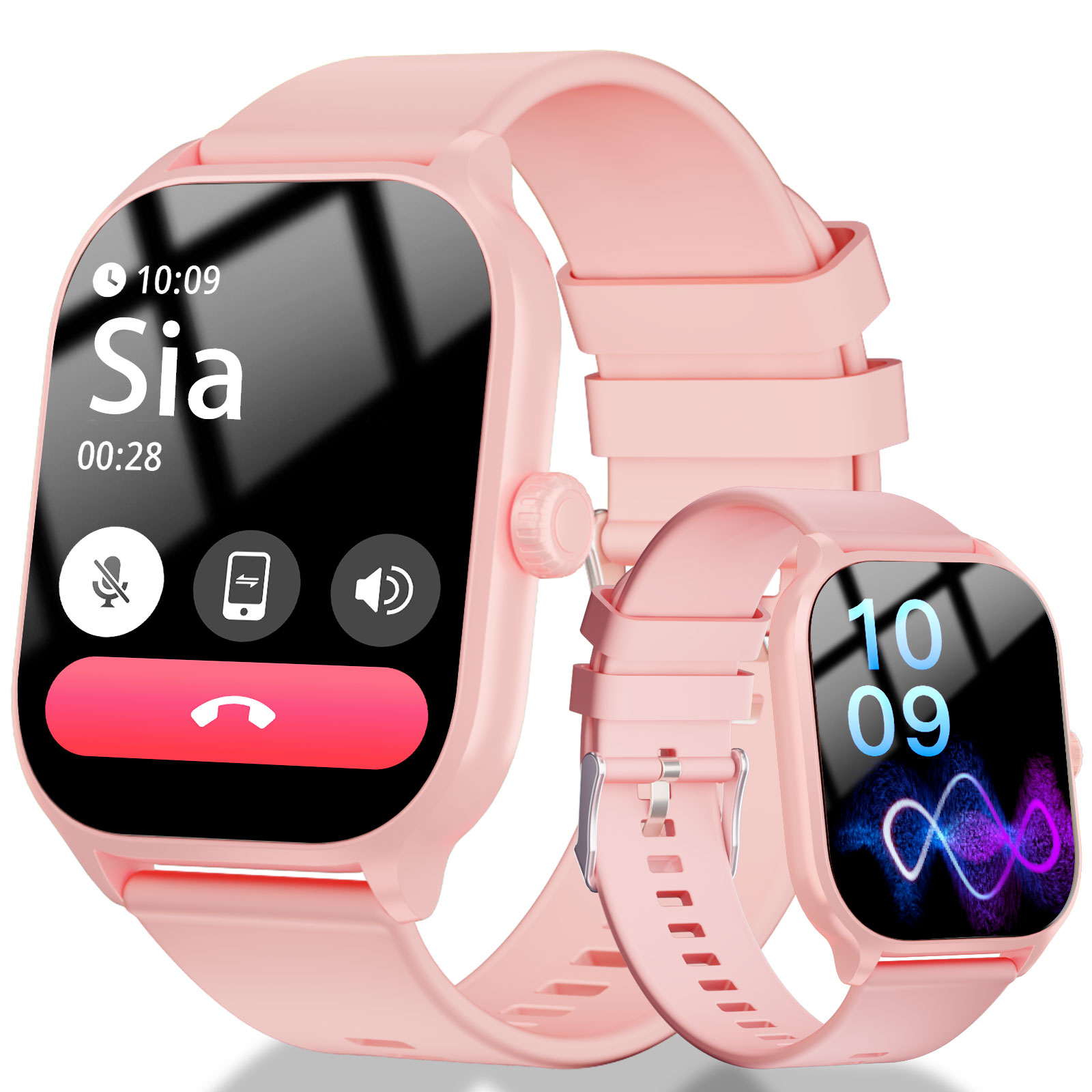 Smartwatch Watches Wallpaper - Smartwatch, Draadloos Bellen/Bellen, Oproepwaarschuwing En Afwijzing,
