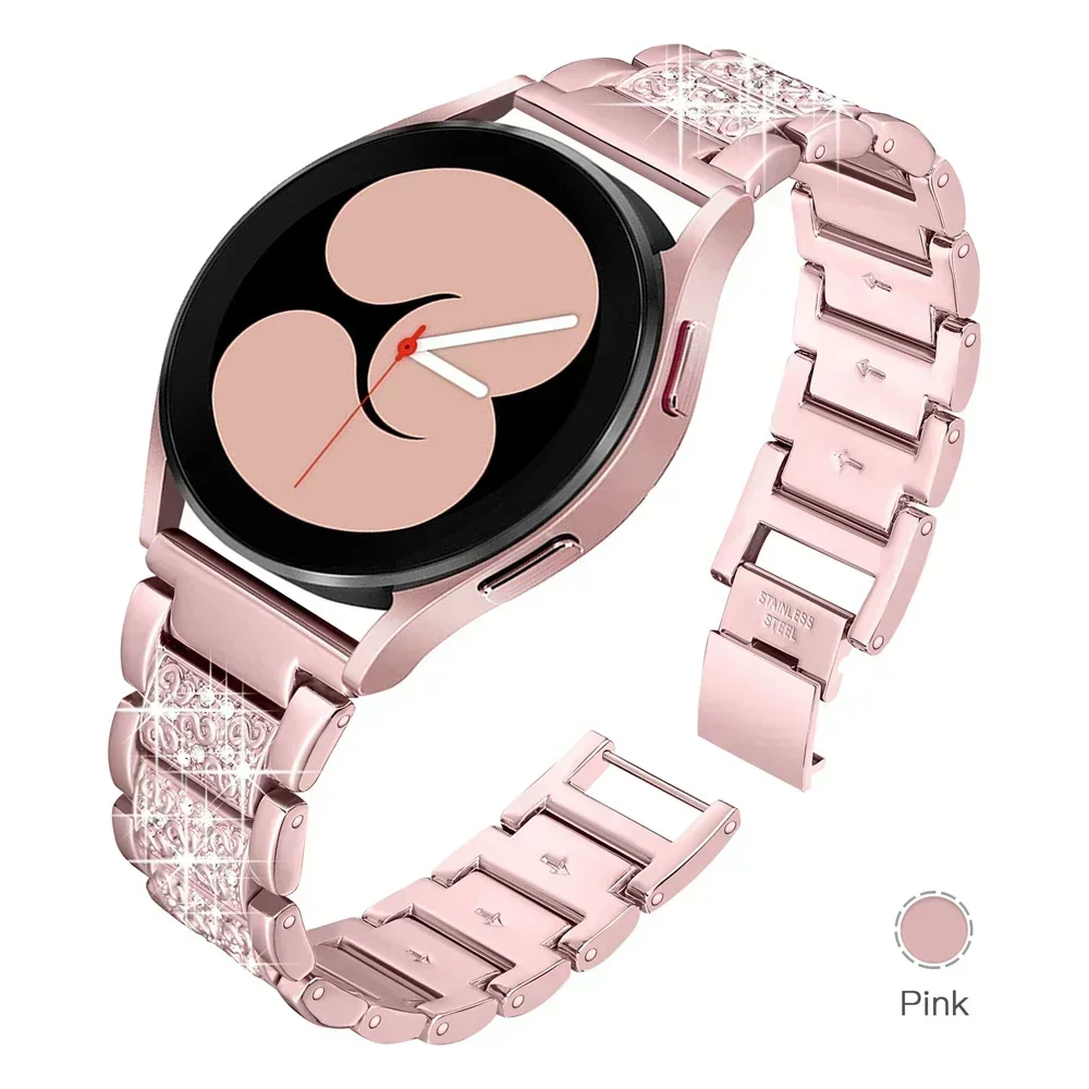 Smartwatch Premium Watches For Women - Premium diamanten vervangende horlogeband voor Samsung