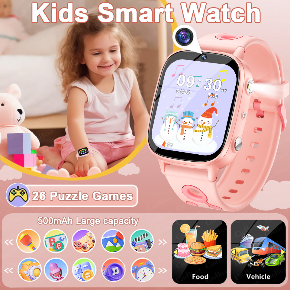 Smartwatch Watches Gift For Girls - Kids SmartWatch Camera Video Player 26