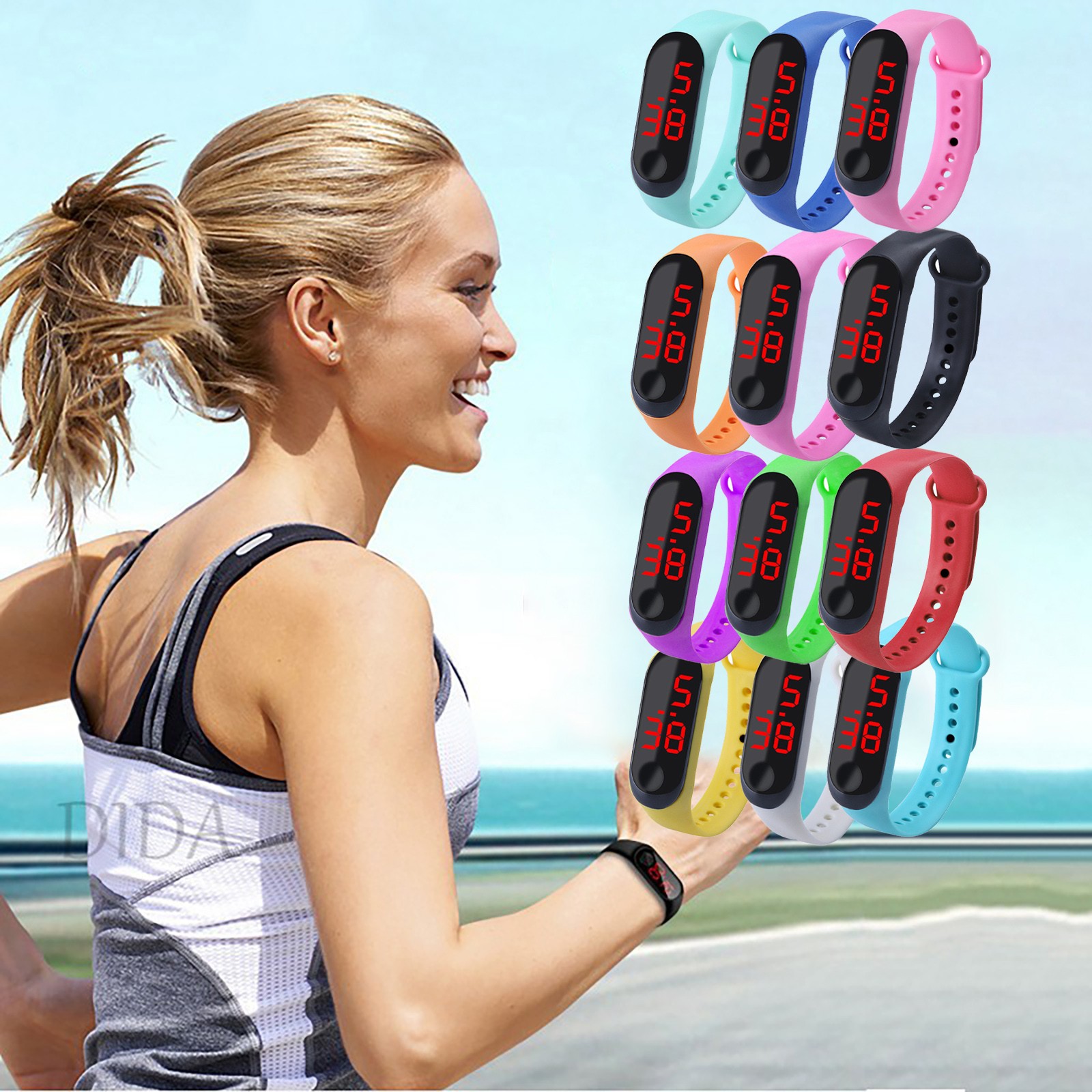 Smartwatch Watches For Kids - Sport Outdoor Armband Elektronisch horloge Sporthorloge