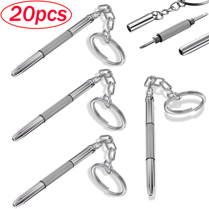 Watch Tool Repair Kit - Mini Handbril Schroevendraaiers 3-in-1 Bril Reparatiesets