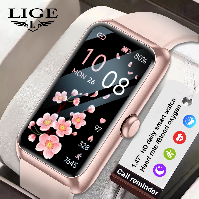Smartwatch Ladies Watches For Women - LIGE Nieuwe Mode Dames Smartwatch Vrouwen