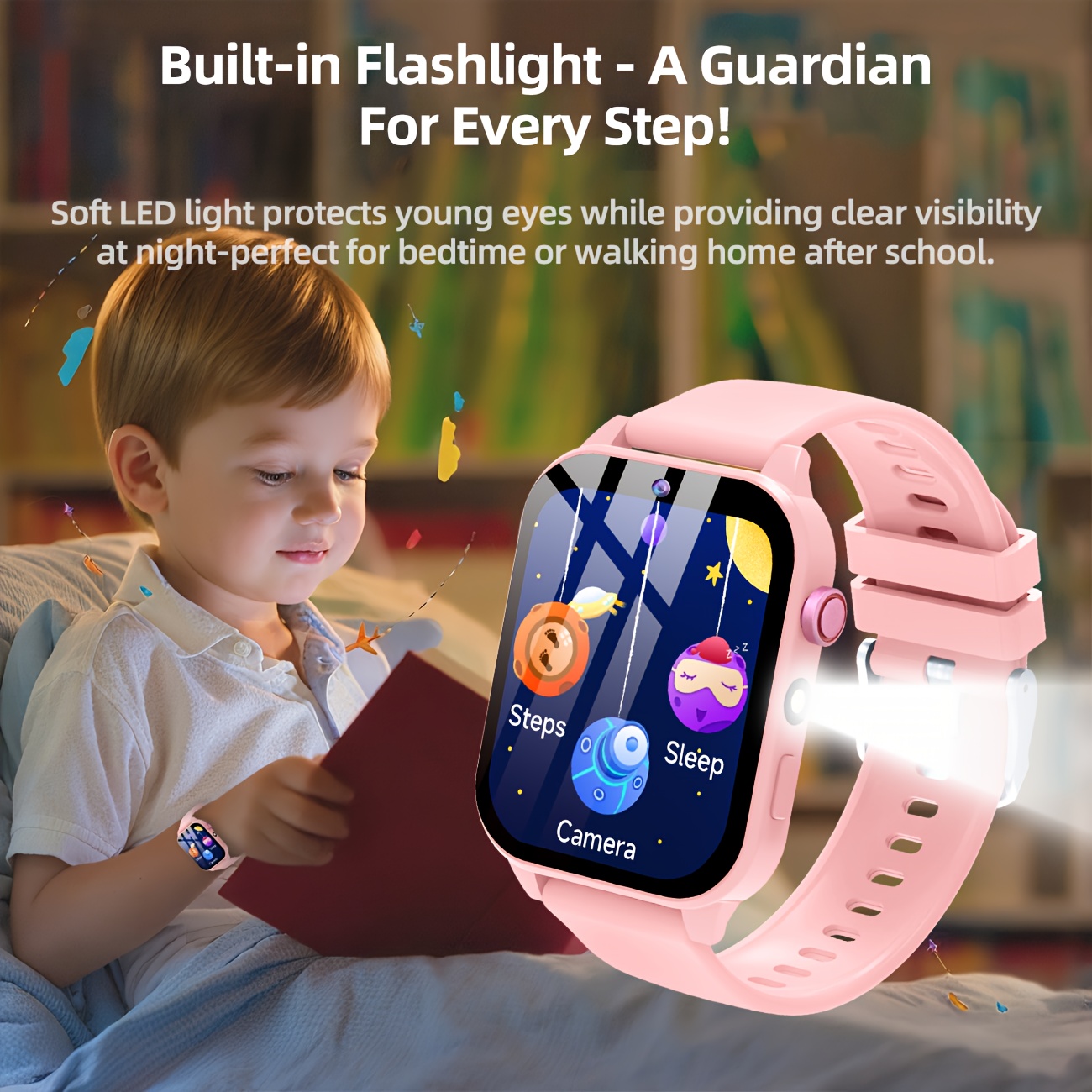 Slimme leerhorloge voor kinder - Smartwatch Watches For Kids recensie en prijs