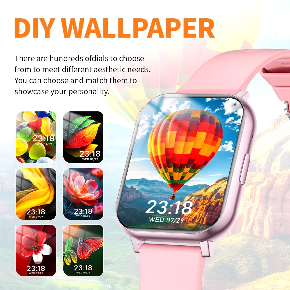 1,83-inch HD vierkant scherm/D - Smartwatch Watches Wallpaper recensie en prijs