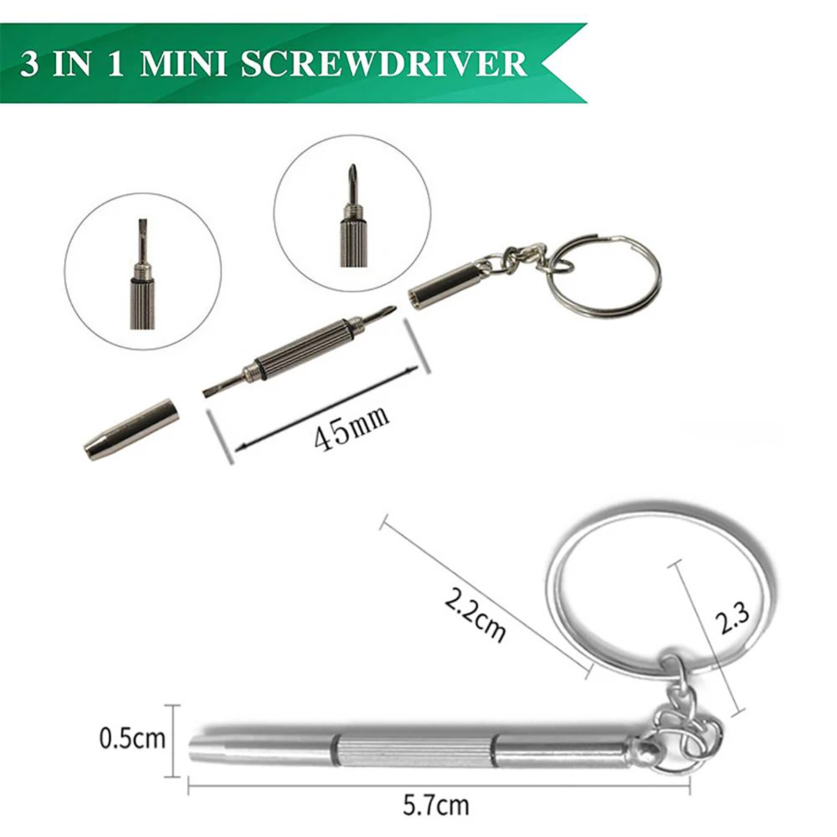 1/2/10pcs Mini 3 in1 Schroeven - Watch Tool Repair Kit recensie en prijs