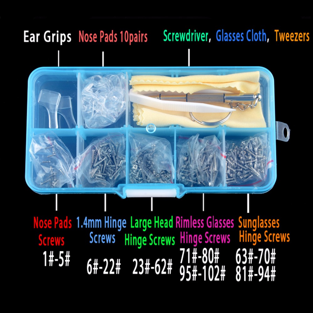 500-brilreparatieset Gereedsch - Watch Tool Repair Kit recensie en prijs