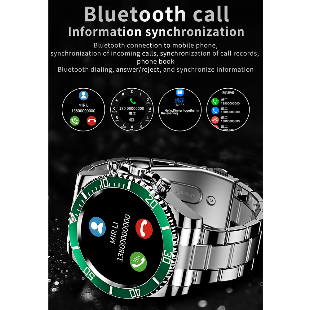 Waterdicht Smart Watch Blue To - Smartwatch Watches Wallpaper recensie en prijs
