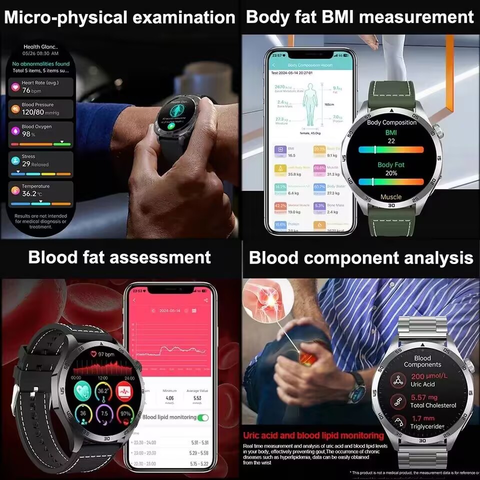 2026 Nieuwe ECG+PPG Smartwatch - Smartwatch Professional Watches For Men recensie en prijs