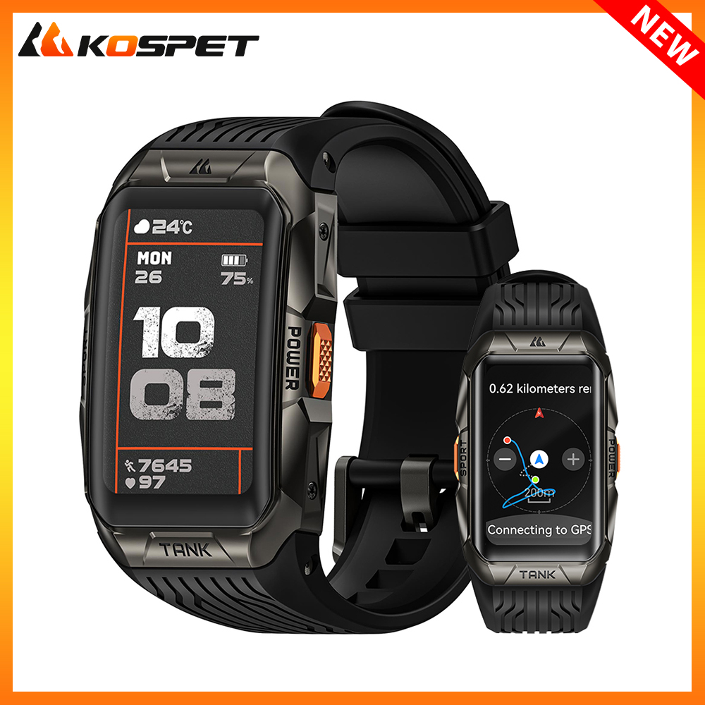 2025 KOSPET TANK X2 Ultra Smar - Smartwatch Professional Watches For Men recensie en prijs