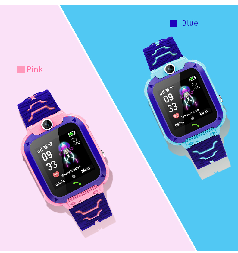 Q12B Kinder Smartwatch met SOS - Smartwatch Watches Gift For Girls recensie en prijs