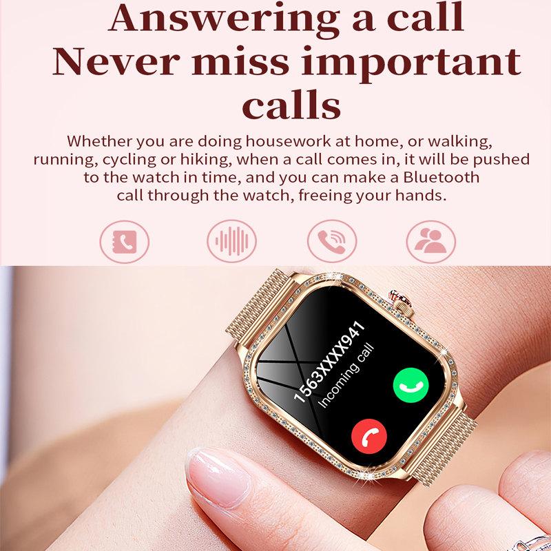 Nieuwe Smart Horloge Vrouwen 1 - Smartwatch Ladies Watches For Women recensie en prijs