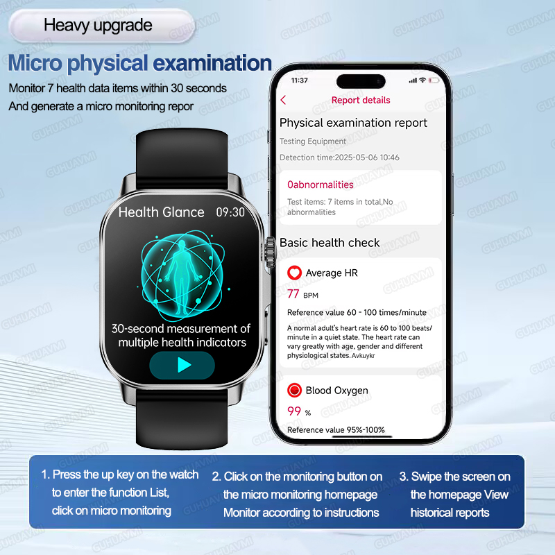 Nieuwe Smartwatch voor Verplee - Smartwatch Professional Watches For Men recensie en prijs