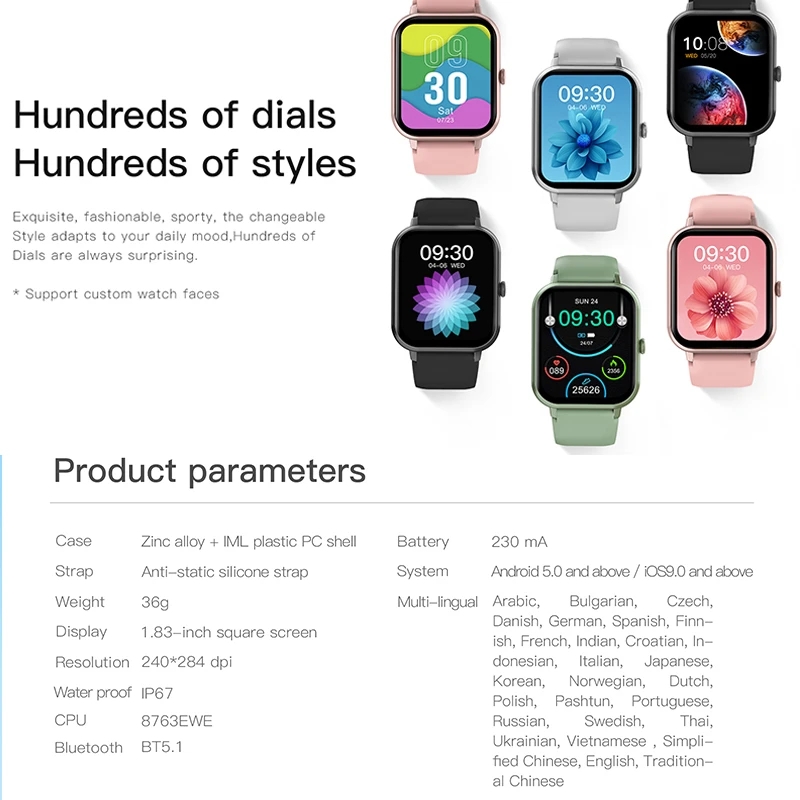 2023 Smart Horloge Voor Vrouwe - Smartwatch Ladies Watches For Women recensie en prijs