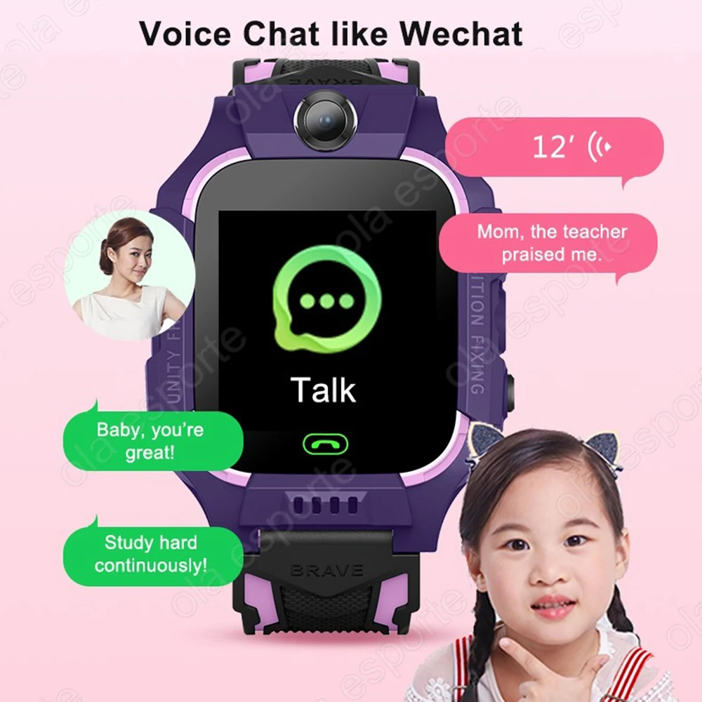 Kids Smartwatch SIM-kaart GPS  - Smartwatch Watches Gift For Girls recensie en prijs