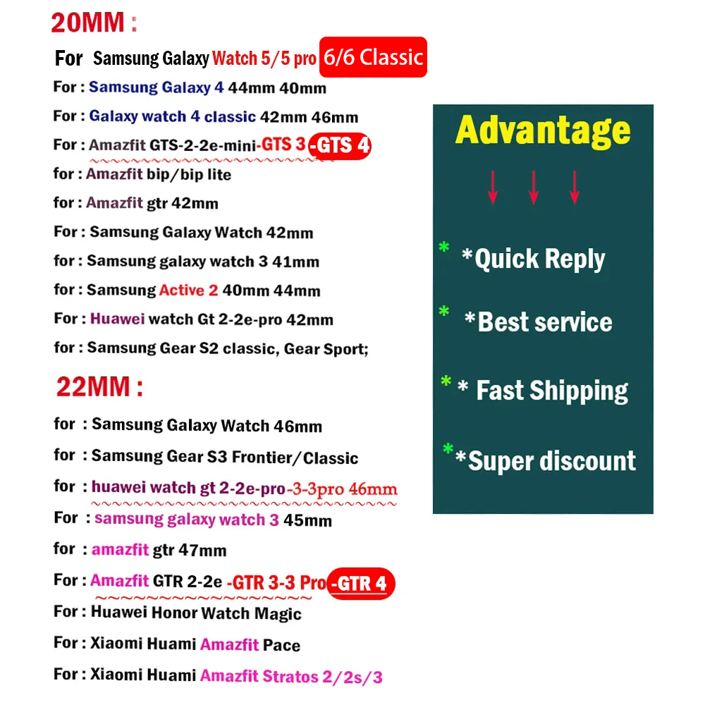 20mm/22mm Siliconen band Voor  - Smartwatch Samsung Watches For Men recensie en prijs