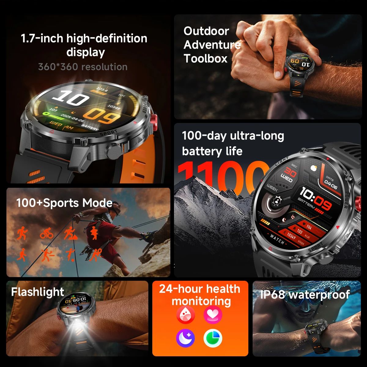 2026 Nieuwe T-Rex3 Pro GPS Tra - Smartwatch Professional Watches For Men recensie en prijs