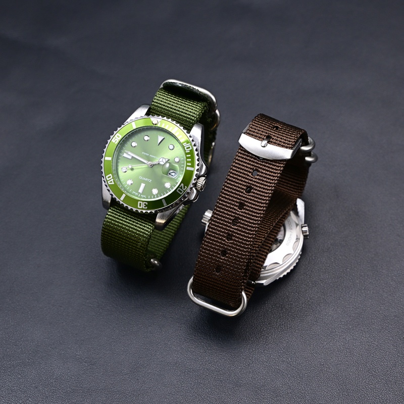 3 ringen Nylon horlogeband Sto - Watches Rolex Smartwatch recensie en prijs