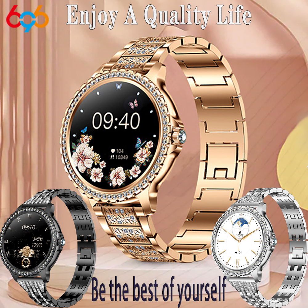 696 Nieuwe Blue Tooth Call Vro - Smartwatch Ladies Watches For Women recensie en prijs