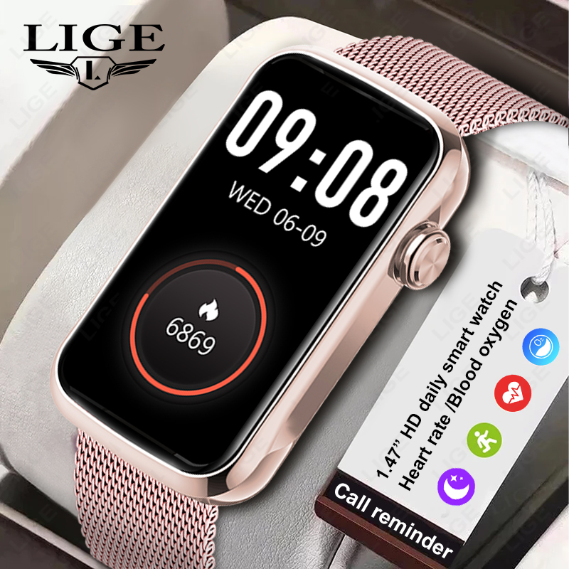 LUIK 1.47 ''Smart Horloge Vrou - Smartwatch Ladies Watches For Women recensie en prijs