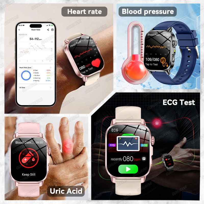 2026 Nieuwe Gezondheids-Smartw - Smartwatch Professional Watches For Men recensie en prijs